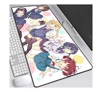 ITBT La anfitriona desarrolla la Alfombrilla de ratón Speed Gaming, la Alfombrilla de ratón XXL Anime, 800x300 mm, Alfombrilla Extra Grande con Base de Goma Antideslizante, para PC, C