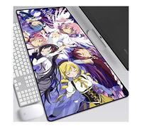 ITBT Mahou Shoujo Alfombrilla Raton Anime Gaming Mouse Pad XL 700x300x3 mm,Impermeable con 3mm Base de Goma Antideslizante,Special-Textured Superficie para Ordenador, PC y Laptop,A