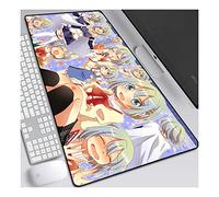 ITBT Mahou Shoujo Alfombrilla Raton Anime Gaming Mouse Pad XL 700x300x3 mm,Impermeable con 3mm Base de Goma Antideslizante,Special-Textured Superficie para Ordenador, PC y Laptop,C