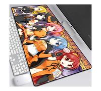 ITBT Mahou Shoujo Anime Alfombrillas de Ratón - Gaming Mousepad 700x300mm, 3mm Base de Goma Antideslizante, Superfície con Textura Especial, Compatible con ratón láser y óptico, para PC y Laptop,F