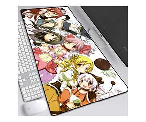 ITBT Mahou Shoujo XL Anime Alfombrilla para ratón 700 x 300 mm - Speed Gaming Mousepad - Mouse Pad para Ordenador - 3mm Goma Antideslizante, para Gamers Ordenador, PC y Laptop,F