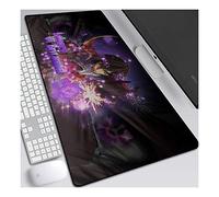 ITBT Mousepad Code Geass Anime Extended XXL, Alfombrilla de ratón Speed Gaming, Alfombrilla de ratón Anime Grande de 800x300 mm con Base de Goma Antideslizante, Bordes cosidos de 3 mm, para PC, E