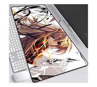 ITBT New Century Evangelion XXL Anime Alfombrilla para ratón 800 x 300 mm - Speed Gaming Mousepad - Mouse Pad para Ordenador - 3mm Goma Antideslizante, para Gamers Ordenador, PC y Laptop, B