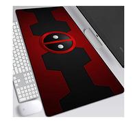 ITBT New Mutant Deadpool Alfombrilla Raton Anime Gaming Mouse Pad XXL 800x300x3 mm,Impermeable con 3mm Base de Goma Antideslizante,Special-Textured Superficie para Ordenador, PC y Laptop, H