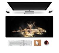 ITBT One Piece Alfombrilla de Ratón Anime Gaming Mouse Pad XXL 900x400x3 mm,Impermeable con 3mm Base de Goma Antideslizante,Special-Textured Superficie para Ordenador, PC y Laptop, G