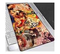 ITBT One Piece Alfombrilla Raton Anime Gaming Mouse Pad XL 700x300x3 mm,Impermeable con 3mm Base de Goma Antideslizante,Special-Textured Superficie para Ordenador, PC y Laptop,D