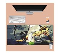ITBT One Piece Alfombrilla Raton Anime Gaming Mouse Pad XXL 900x400x3 mm,Impermeable con 3mm Base de Goma Antideslizante,Special-Textured Superficie para Ordenador, PC y Laptop, E