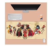 ITBT One Piece Alfombrilla Raton Anime Gaming Mouse Pad XXL 900x400x3 mm,Impermeable con 3mm Base de Goma Antideslizante,Special-Textured Superficie para Ordenador, PC y Laptop, V