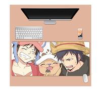 ITBT One Piece Alfombrilla Raton Anime Gaming Mouse Pad XXL 900x400x3 mm,Impermeable con 3mm Base de Goma Antideslizante,Special-Textured Superficie para Ordenador, PC y Laptop, Q
