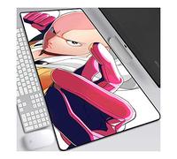 ITBT One Punch Man Alfombrilla Raton Anime Gaming Mouse Pad XXL 900x400x3 mm,Impermeable con 3mm Base de Goma Antideslizante,Special-Textured Superficie para Ordenador, PC y Laptop, A