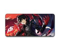ITBT Persona 5 Alfombrilla de Ratón Anime Gaming Mouse Pad XXL 900x400x3 mm,Impermeable con 3mm Base de Goma Antideslizante,Special-Textured Superficie para Ordenador, PC y Laptop, E