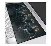 ITBT Rainbow Six Alfombrilla Raton Anime Gaming Mouse Pad XXL 900x400x3 mm,Impermeable con 3mm Base de Goma Antideslizante,Special-Textured Superficie para Ordenador, PC y Laptop, F
