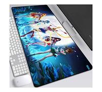ITBT Sailor Moon Alfombrilla Raton Anime Gaming Mouse Pad XXL 800x300x3 mm,Impermeable con 3mm Base de Goma Antideslizante,Special-Textured Superficie para Ordenador, PC y Laptop, E