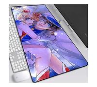 ITBT Sailor Moon Anime Alfombrillas de Ratón - Gaming Mousepad 800x300mm, 3mm Base de Goma Antideslizante, Superfície con Textura Especial, Compatible con ratón láser y óptico, para PC y Laptop, E