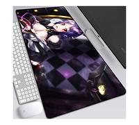 ITBT Seraph of The End 800x300mm Alfombrilla de ratón Anime, Alfombrillas para Mouse, Alfombrilla de ratón para Juegos Profesional XXL Grande con Base de Goma Gruesa de 3 mm, para computadora PC, F