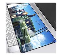 ITBT Seraph of The End Alfombrilla Raton Anime Gaming Mouse Pad XL 700x300x3 mm,Impermeable con 3mm Base de Goma Antideslizante,Special-Textured Superficie para Ordenador, PC y Laptop,B