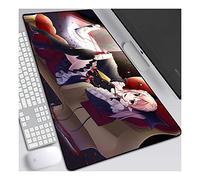 ITBT Seraph of The End Speed Gaming Mouse Pad, XXL Anime Mouse Mat, 800x300mm, Mousepad Extra Grande con Base de Goma Antideslizante, Bordes cosidos de 3 mm, para computadora PC, D