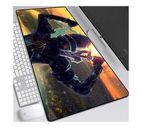 ITBT Sword Art Online Alfombrilla Raton Anime Gaming Mouse Pad XL 700x300x3 mm,Impermeable con 3mm Base de Goma Antideslizante,Special-Textured Superficie para Ordenador, PC y Laptop,E