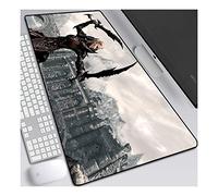 ITBT The Elder Scrolls Alfombrilla Raton Anime Gaming Mouse Pad XL 700x300x3 mm,Impermeable con 3mm Base de Goma Antideslizante,Special-Textured Superficie para Ordenador, PC y Laptop,F