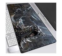 ITBT The Elder Scrolls Alfombrilla Raton Anime Gaming Mouse Pad XXL 800x300x3 mm,Impermeable con 3mm Base de Goma Antideslizante,Special-Textured Superficie para Ordenador, PC y Laptop, E