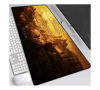 ITBT The Elder Scrolls Alfombrilla Raton Anime Gaming Mouse Pad XXL 800x300x3 mm,Impermeable con 3mm Base de Goma Antideslizante,Special-Textured Superficie para Ordenador, PC y Laptop, H