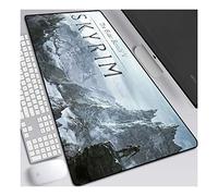 ITBT The Elder Scrolls XXL Anime Alfombrilla para ratón 800 x 300 mm - Speed Gaming Mousepad - Mouse Pad para Ordenador - 3mm Goma Antideslizante, para Gamers Ordenador, PC y Laptop, A