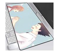 ITBT The Shape of Voice Alfombrilla Raton Anime Gaming Mouse Pad XL 700x300x3 mm,Impermeable con 3mm Base de Goma Antideslizante,Special-Textured Superficie para Ordenador, PC y Laptop,H