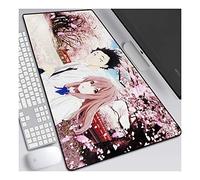 ITBT The Shape of Voice XL Anime Alfombrilla para ratón 700 x 300 mm - Speed Gaming Mousepad - Mouse Pad para Ordenador - 3mm Goma Antideslizante, para Gamers Ordenador, PC y Laptop,A