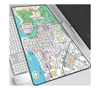 ITBT The Simpsons XXL Anime Alfombrilla para ratón 900 x 400 mm - Speed Gaming Mousepad - Mouse Pad para Ordenador - 3mm Goma Antideslizante, para Gamers Ordenador, PC y Laptop,A