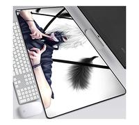 ITBT Tokyo Ghoul Alfombrilla Raton Anime Gaming Mouse Pad XXL 900x400x3 mm,Impermeable con 3mm Base de Goma Antideslizante,Special-Textured Superficie para Ordenador, PC y Laptop, A