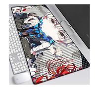 ITBT Tokyo Ghoul XXL Anime Alfombrilla para ratón 900 x 400 mm - Speed Gaming Mousepad - Mouse Pad para Ordenador - 3mm Goma Antideslizante, para Gamers Ordenador, PC y Laptop, E