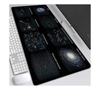 ITBT Universe Galaxy Anime Alfombrillas de Ratón - Gaming Mousepad 700x300mm, 3mm Base de Goma Antideslizante, Superfície con Textura Especial, Compatible con ratón láser y óptico, para PC y Laptop,E