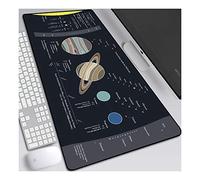 ITBT Universe Galaxy XXL Anime Alfombrilla para ratón 800 x 300 mm - Speed Gaming Mousepad - Mouse Pad para Ordenador - 3mm Goma Antideslizante, para Gamers Ordenador, PC y Laptop, B