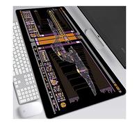 ITBT Universe Galaxy XXL Anime Alfombrilla para ratón 900 x 400 mm - Speed Gaming Mousepad - Mouse Pad para Ordenador - 3mm Goma Antideslizante, para Gamers Ordenador, PC y Laptop,D