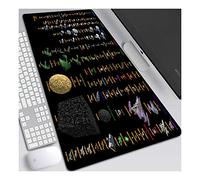 ITBT Universe Galaxy XXL Anime Alfombrilla para ratón 900 x 400 mm - Speed Gaming Mousepad - Mouse Pad para Ordenador - 3mm Goma Antideslizante, para Gamers Ordenador, PC y Laptop,A