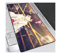 ITBT Weathering with You Alfombrilla Raton Anime Gaming Mouse Pad XL 700x300x3 mm,Impermeable con 3mm Base de Goma Antideslizante,Special-Textured Superficie para Ordenador, PC y Laptop,C