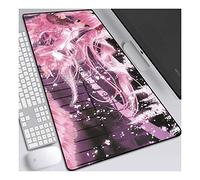 ITBT White Night Tea Party XXL Anime Alfombrilla para ratón 900 x 400 mm - Speed Gaming Mousepad - Mouse Pad para Ordenador - 3mm Goma Antideslizante, para Gamers Ordenador, PC y Laptop, C