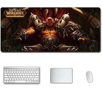 ITBT World of Warcraft Alfombrilla Raton Anime Gaming Mouse Pad XXL 900x400x3 mm,Impermeable con 3mm Base de Goma Antideslizante,Special-Textured Superficie para Ordenador, PC y Laptop, R