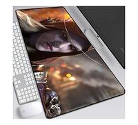 ITBT World of Warcraft XL Anime Alfombrilla para ratón 700 x 300 mm - Speed Gaming Mousepad - Mouse Pad para Ordenador - 3mm Goma Antideslizante, para Gamers Ordenador, PC y Laptop,G