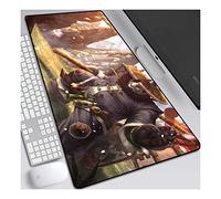 ITBT World of Warcraft XXL Anime Alfombrilla para ratón 800 x 300 mm - Speed Gaming Mousepad - Mouse Pad para Ordenador - 3mm Goma Antideslizante, para Gamers Ordenador, PC y Laptop, G