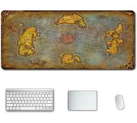 ITBT World of Warcraft XXL Anime Alfombrilla para ratón 900 x 400 mm - Speed Gaming Mousepad - Mouse Pad para Ordenador - 3mm Goma Antideslizante, para Gamers Ordenador, PC y Laptop, T