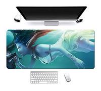 ITBT World of Warcraft XXL Anime Alfombrilla para ratón 900 x 400 mm - Speed Gaming Mousepad - Mouse Pad para Ordenador - 3mm Goma Antideslizante, para Gamers Ordenador, PC y Laptop, H