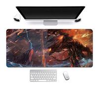 ITBT World of Warcraft XXL Anime Alfombrilla para ratón 900 x 400 mm - Speed Gaming Mousepad - Mouse Pad para Ordenador - 3mm Goma Antideslizante, para Gamers Ordenador, PC y Laptop, K