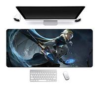 ITBT World of Warcraft XXL Anime Alfombrilla para ratón 900 x 400 mm - Speed Gaming Mousepad - Mouse Pad para Ordenador - 3mm Goma Antideslizante, para Gamers Ordenador, PC y Laptop, O