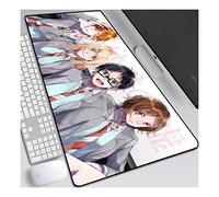 ITBT Your Lie in April XXL Anime Alfombrilla para ratón 900 x 400 mm - Speed Gaming Mousepad - Mouse Pad para Ordenador - 3mm Goma Antideslizante, para Gamers Ordenador, PC y Laptop, A