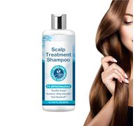 Itchy Scalp Shampoo, Plant Extract Hair Cleanser, Ph Balanced Formula with Solid Build, Reinforced Leak Proof Bottle, Botanical with Modern Style, Cleansing Tool for Home and Spa