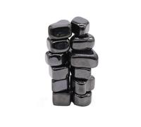 ITCLEYMDZV Beautiful Black Electroplated Magnet Magnetite Rolling Stone Home Crystal Hematite Magnetic (Color : Black Lodestone, Size : 10pcs)