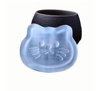 ITCLEYMDZV Moroccan Selenite Cat Figurine - Hand-Carved Crystal Stone Sculpture for Home Décor & Cleansing (Approx. 2.36in)