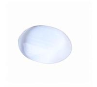 ITCLEYMDZV Moroccan Selenite Crystal Palm Stone Hand-Carved Cat’s Eye Effect Stone for and Home Décor