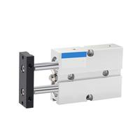 ITCLEYMDZV Pneumatic Air Cylinder Double Twin-Rod Pneumatic Cylinder TN 10 16 20 25 32mm Aluminum Alloy Stroke 30 40 50 60 80 100 150 200mm Air Cylinder(Stroke 35mm,TN16)